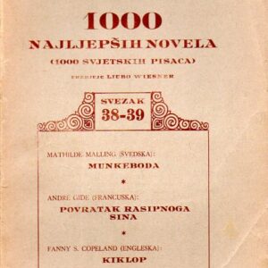 1000 NAJLJEPŠIH NOVELA - SVEZAK 38.-39.